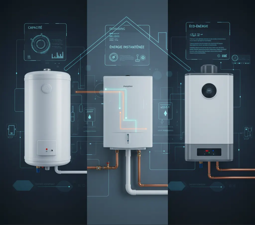 Illustration pour l'article: Quel type de chauffe-eau choisir pour votre logement ?